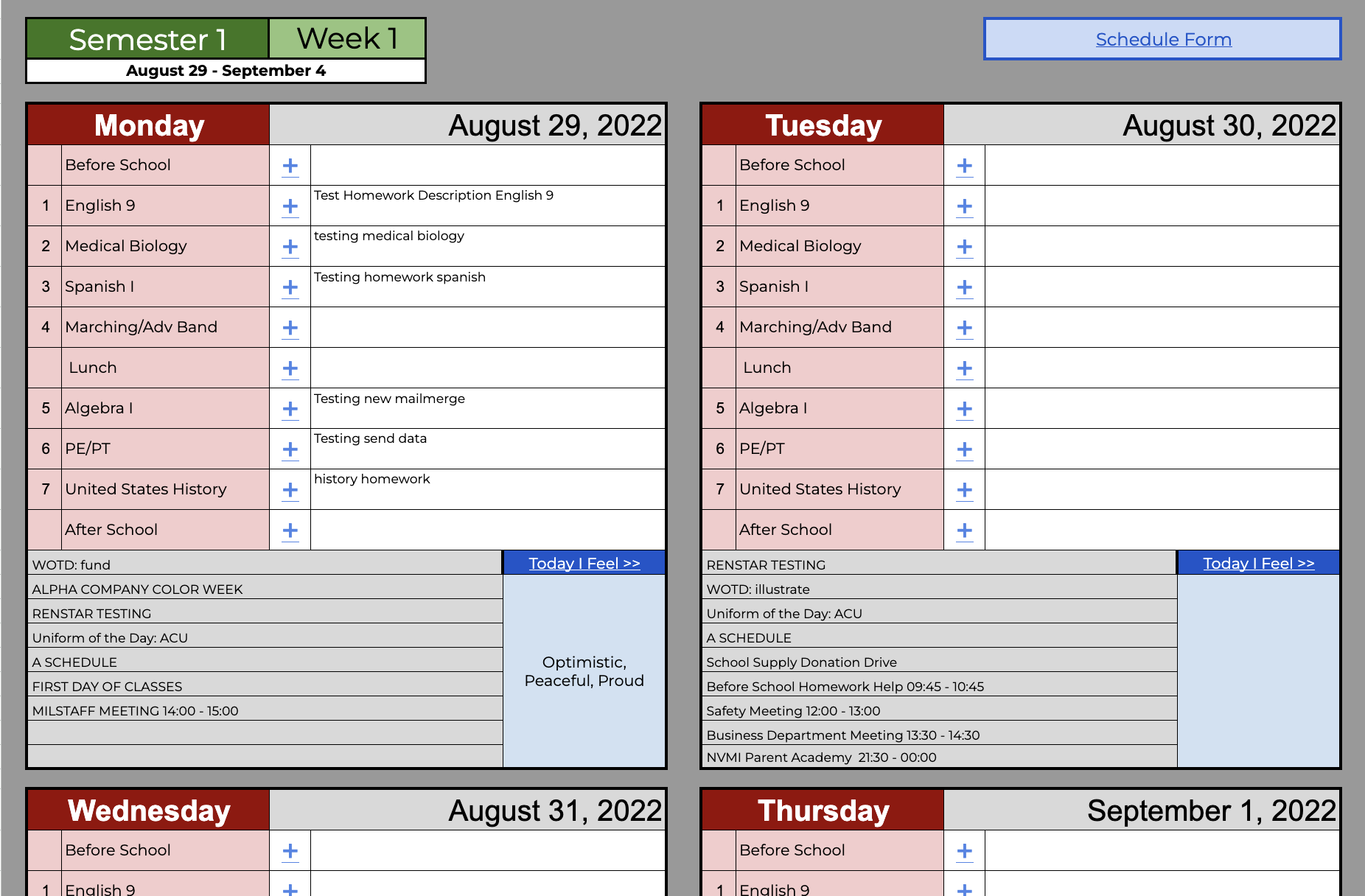 Turn your spreadsheets into competency based learning solutions, restorative behavior solutions, and many more with xSoTec.