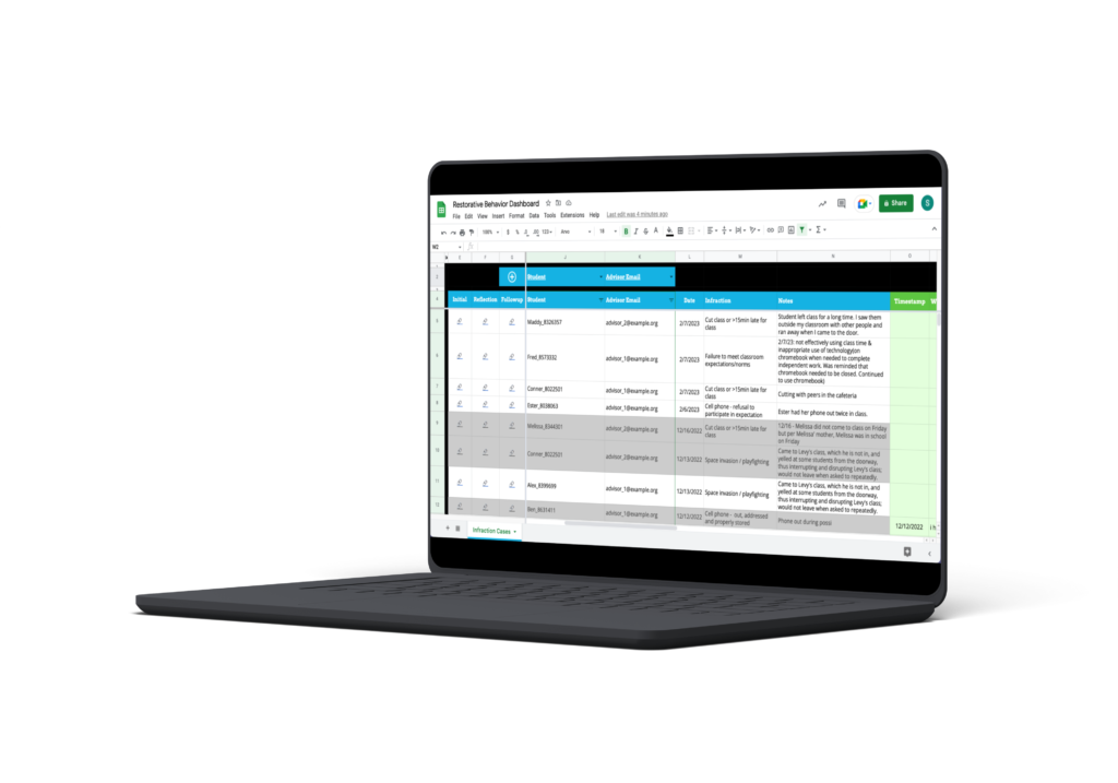 Turn your spreadsheets into competency based learning solutions, restorative behavior solutions, and many more with xSoTec.